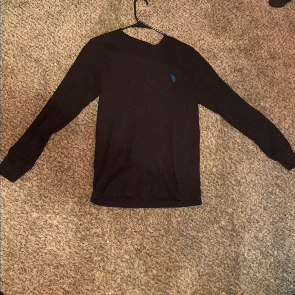 Polo black long sleeve